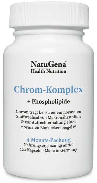 Chrom-Komplex, 120 capsule, NatuGena
