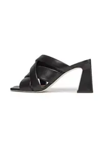 Papuci dama 303874155 - Piele naturala - Negru - Negru