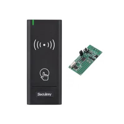 Cititor proximitate wireless ZKTeco WR1-EM, RFID 125 KHz, 433 MHz, 30 m