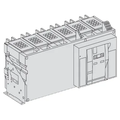 Separator De Sarcina Masterpact Nw63Ha - 6300 A - 690 V - 3 Poli - Fix