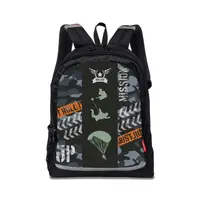 Rucsac roller, 41.5x34x18 cm, Run, Camo, Nikidom