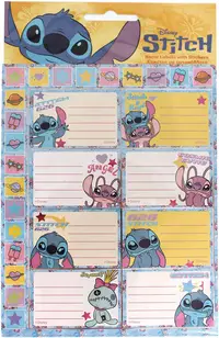 Etichete școlare GIM Stitch - 626, 16 buc.