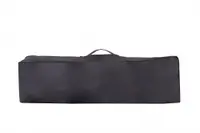 Patut pliabil multifunctional 2in1 Cangaroo SkyGlow Black cu 2 nivele,roti cu blocare,Usa de acces cu fermoar,laterala cu plasa de ventilatie,pliabil compact,2 inele de sustinere si saltea pliabila incluse