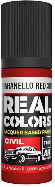 Vopsea lac AK Interactive - Maranello Red 300 (RC834) (17 ml)
