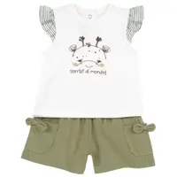 Costumas copii Chicco, tricou si pantaloni, Multicolor, 02153-70MFCO