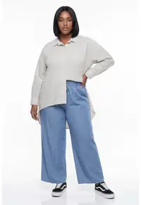 Pantaloni dama M1297 - Albastru