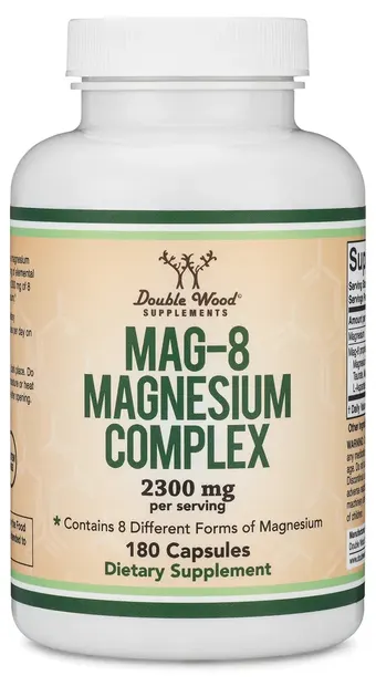 Mag-8 Magnesium Complex, 180 capsule, Double Wood Supplements