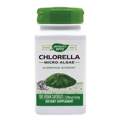 Chlorella Micro-algae 410mg Nature s Way, 100 capsule, Secom