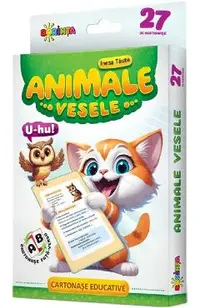 Animale vesele. 27 de cartonase