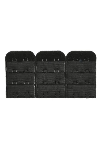 Extensii prelungire sutien, set 3 buc, negru