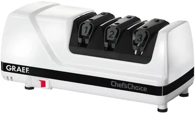 Ascuțitor electric de cuțite Graef - CC120, 75W, alb