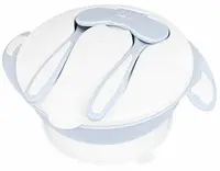 Set hrana Kikka Boo - Castronas si tacamuri, albastru