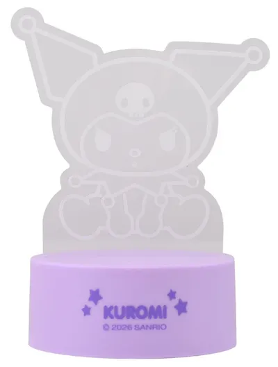 Lampă YuMe Animation: Sanrio - Kuromi (Night Light Friendship Series)