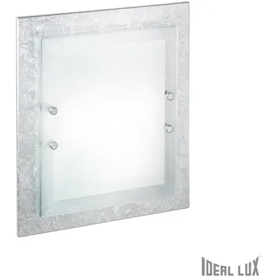 Plafoniera Alaska, 3 becuri, dulie E27, L:380 mm, H:430mm, Argintie