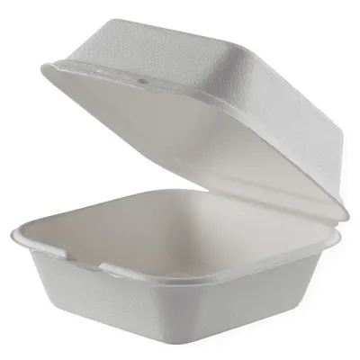 Caserole Biodegradabile, Compostabile, Scoica, Albe 15x15 cm, 8 buc