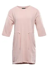 Rochie-bluza de trening cu snur de ajustare -