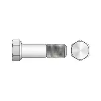 Surub Cap Hexagonal Partial Filetat Pas Fin 960 Otel Gr.8.8-M10 X 1 X 50