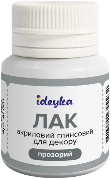 Lac acrilic Ideyka - Glanz, 20 ml