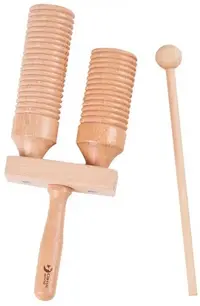 Instrument muzical din lemn Classic World - Agogo