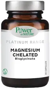 Platinum Range Magnesium Chelated - 30 capsule, Power of Nature