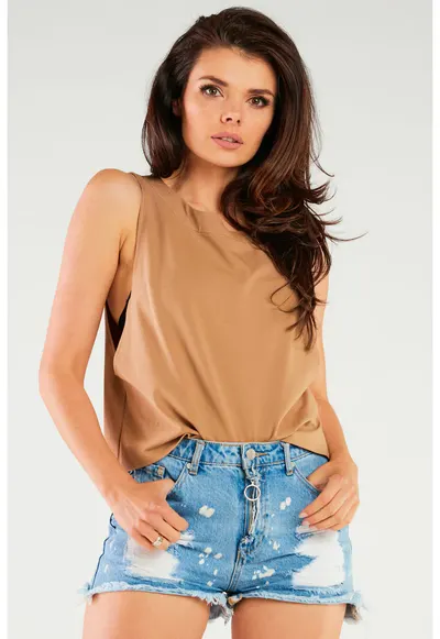 Bluza dama - M266 - bumbac - bej