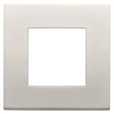 Placa ornament DAHLIA - IN TECHNOPOLYMER - 1 modul - IVORY