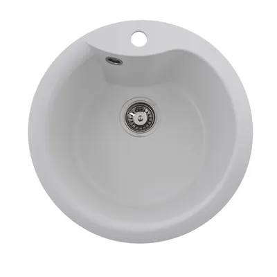 Chiuveta de bucătărie Elefant Premium Turas 480 , Alb 482 mm