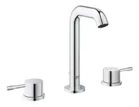 Baterie lavoar Grohe Essence 20296001, marime M, 193 mm, ventil, Crom lucios