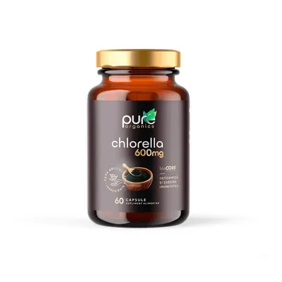 Chlorella – Regenerare celulara - 60cps PureOrganics