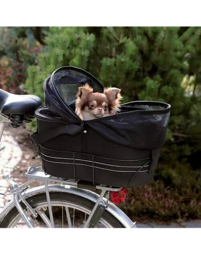 TRIXIE Geantă pentru bicicletă 48×29×42 cm - negru