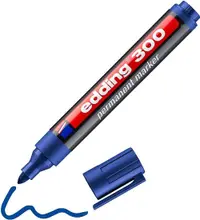 Marker permanent Edding 300 - Albastru
