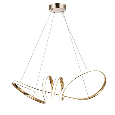 Tina Led Pendant 42w 3000k, French Gold