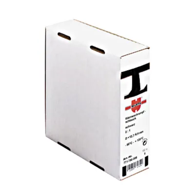 Tub termocontractibil 12.7/6.4mm, negru, 1cutie=5m