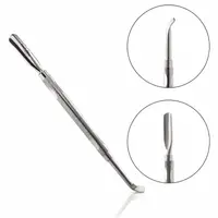 Instrument Profesional NAILSUP Top Line MC706 cu Două Capete din Inox, 14 cm pentru Manichiură și Pedichiură
