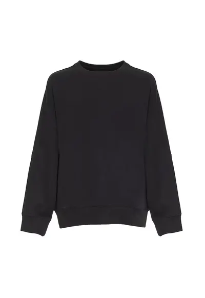 Bluza Barbati - Neagra - Bumbac - M INTL Negru