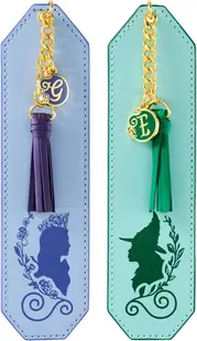 Set de separatoare de cărți The Noble Collection Movies: Wicked - Glinda and Elphaba (Green &amp; Blue)