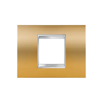 Placa ornament Chorus LUX - tehnopolimer metalizat - 2 module- GOLD - CHORUS