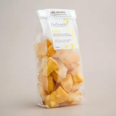 Gutui deshidratate osmotic infuzate in suc de mere - 200g