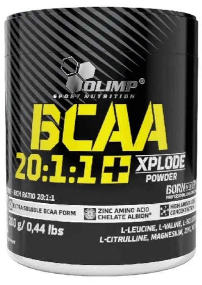 BCAA 20:1:1, cola, 200 g, Olimp