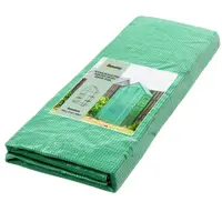 Outsunny Husa de Rezerva PE pentru Sera Tunel 143x70x190cm cu Usa Rulabila Ferestre Plasa Verde | Aosom Romania
