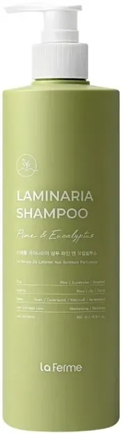 Laferme Laminaria Șampon pentru păr gras Pine & Eucalyptus, 500 ml