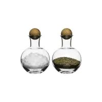 Set solniță și piperniță Oval – Sagaform