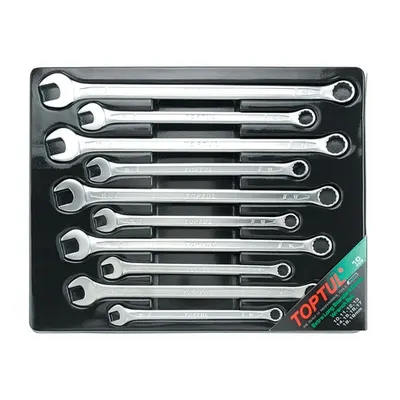 Set 10 chei combinate fixe inelare cotite lungi 10-19mm, Toptul