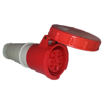 Priza industriala 5P/63A/380v – mobila (STE-235) / IP67