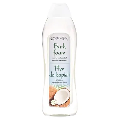 Spuma de baie cu Cocos si Extract de Aloe Vera Naturaphy, Blux | 1 l