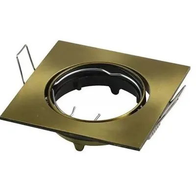 Corp spot patrat GU10 auriu V-TAC SKU-8581