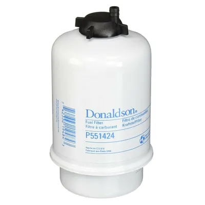 Filtru Combustibil P551424, Lungime 154,3 mm, Diam. Ext. 80 mm, Finetea 4 µ, Donaldson