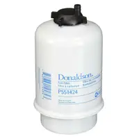 Filtru Combustibil P551424, Lungime 154,3 mm, Diam. Ext. 80 mm, Finetea 4 µ, Donaldson
