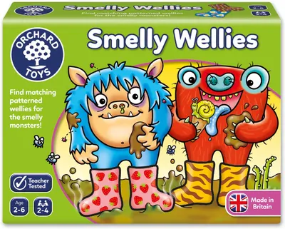 Joc educativ pentru copii Orchard Toys - Smelly Wellies