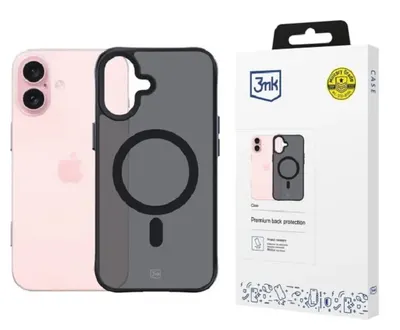 Husă 3mk - Smoke, iPhone 16, negru